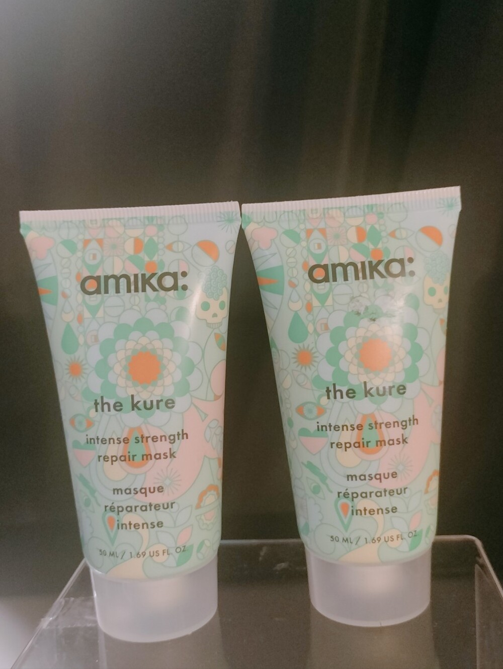 2 amika the kure Repair Mask Duo